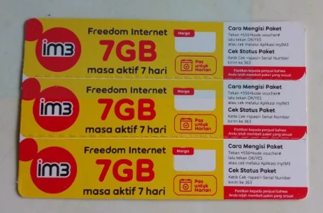 Voucher 7GB 7Hari